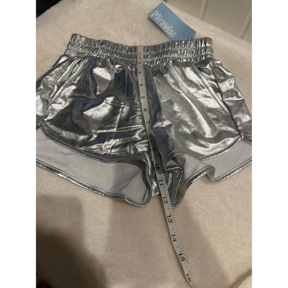 nwt: metallic shorts (AXS) - Picture 3 of 3